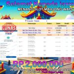 BUKTI JACKPOT SLOT MAHJONG WAYS TERPERCAYA DI INDONESIA TGL 12-07-2024