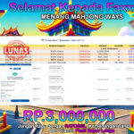 BUKTI JACKPOT SLOT MAHJONG WAYS  TERPERCAYA DI INDONESIA TGL 15-08-2024