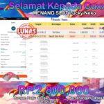 BUKTI JACKPOT SLOT LUCK NEKO TERPERCAYA DI INDONESIA TGL 16-09-2024