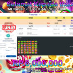 BUKTI JACKPOT SLOT SUGAR RUSH 1000 TERPERCAYA DI INDONESIA TGL 08-09-2024