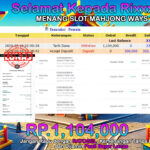 BUKTI JACKPOT SLOT MAHJONG WAYS TERPERCAYA DI INDONESIA TGL 18-09-2024