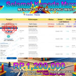 BUKTI JACKPOT SLOT MAHJONG WAYS  TERPERCAYA DI INDONESIA TGL 03-09-2024