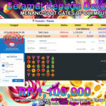 BUKTI JACKPOT SLOT GATES OF OLYMPUS  TERPERCAYA DI INDONESIA TGL 12-09-2024