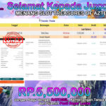 BUKTI JACKPOT SLOT TREASURES OF AZTEC TERPERCAYA DI INDONESIA TGL 14-09-2024