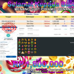 BUKTI JACKPOT SLOT PYRAMID BONANZA  TERPERCAYA DI INDONESIA TGL 04-09-2024