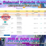 BUKTI JACKPOT SLOT LUCKY NEKO TERPERCAYA DI INDONESIA TGL 08-09-2024